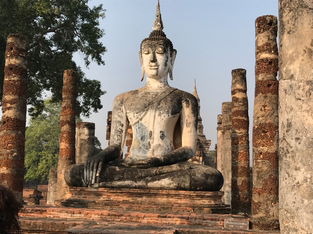 Bangkok to Sukhothai and The Sukhothai Historical Park Central Zone